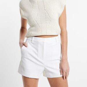 Express Editor Super High Waisted Tailored Shorts